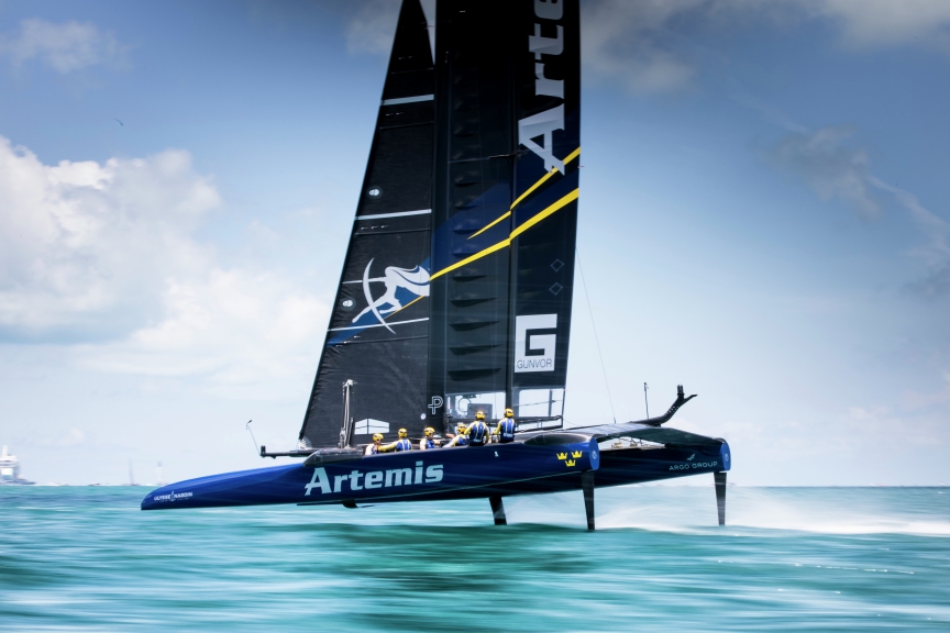 Artemis Racing. 23rd of May, 2017, Bermuda